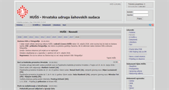Desktop Screenshot of huss.hr